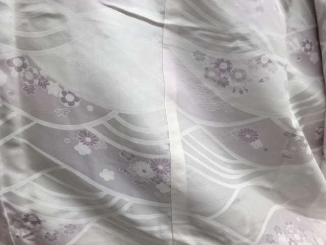  花模様道行コート